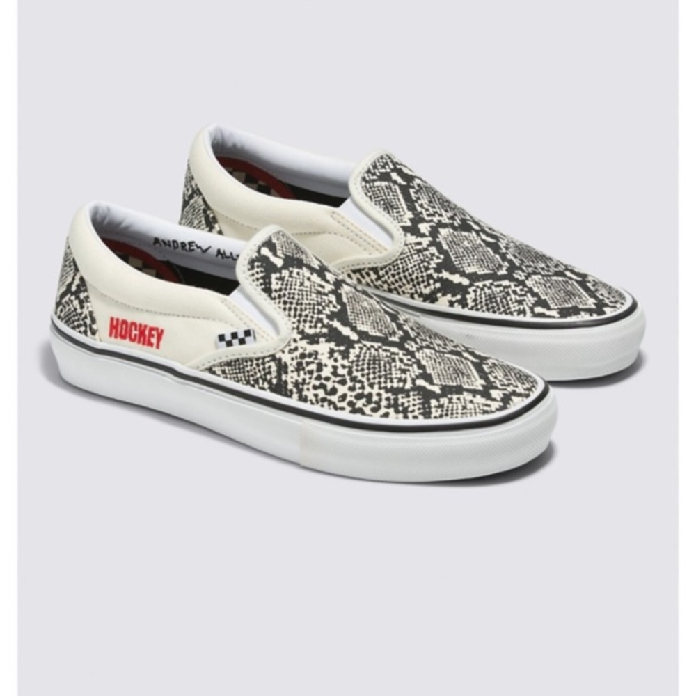 ISO vans x hockey slip ons